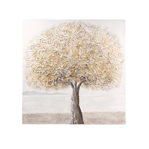 ΠΙΝΑΚΑΣ  ΔΕΝΤΡΟ ΚΑΦΕ-ΜΠΕΖ 100x3x100cm