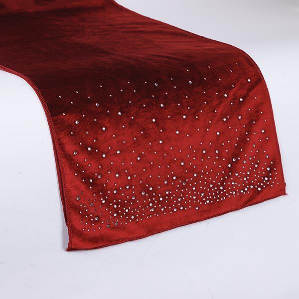 ΡΑΝΕΡ, ΜΠΟΡΝΤΟ ΒΕΛΟΥΔΟ ΜΕ ΜΕ ΣΤΡΑΣ, 40x140cm