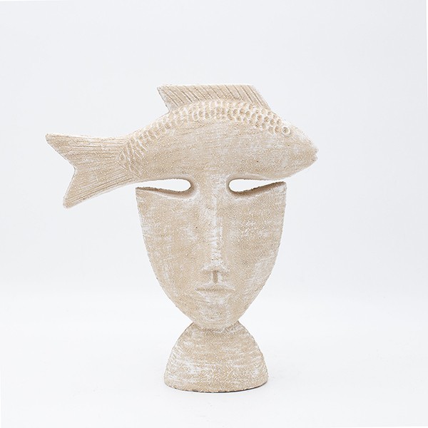 ΔΙΑΚΟΣΜΗΤΙΚΟ ΓΛΥΠΤΟ ΤΣΙΜΕΝΤΟ ΜΠΕΖ 24.5x8x27.5cm