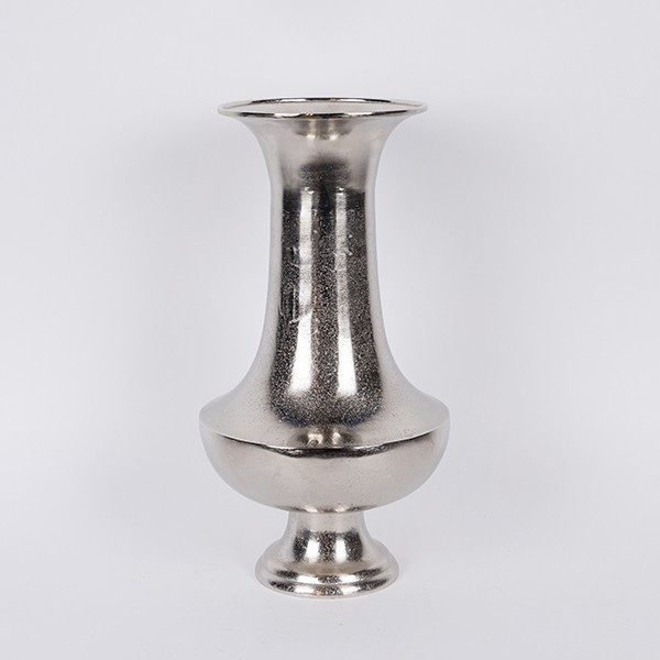 ΒΑΖΟ ΜΕΤΑΛΛΙΚΟ ΑΣΗΜΙ 24x20.5x47.5cm