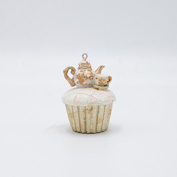 ΣΤΟΛΙΔΙ ΠΟΛΥΡΕΖΙΝ, CUPCAKE ΜΕ ΤΣΑΓΙΕΡΑ, ΣΑΜΠΑΝΙ, 5x7cm