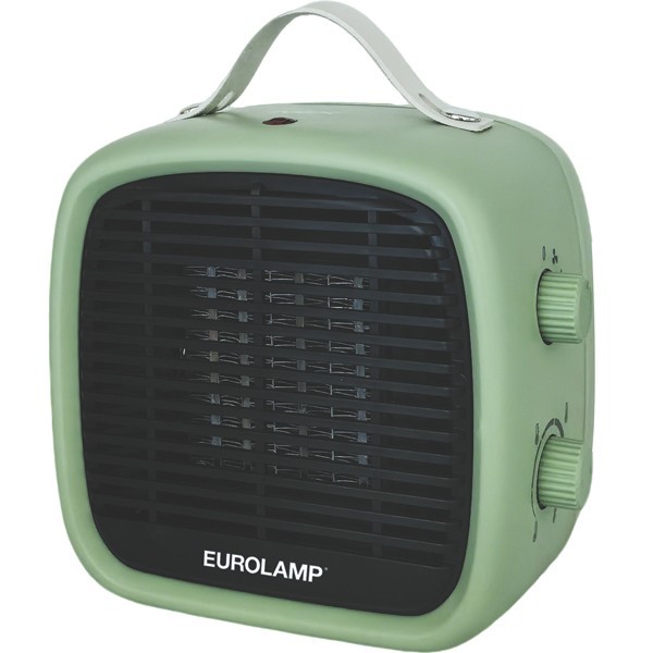 ΑΕΡΟΘΕΡΜΟ ΚΕΡΑΜΙΚΟ 1200W ΠΡΑΣΙΝΟ ΜΕΝΤΑΣ