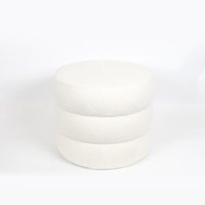 ΣΚΑΜΠΟ ΜΠΟΥΚΛΕ ΥΦΑΣΜΑ ΛΕΥΚΟ 48x48x39cm