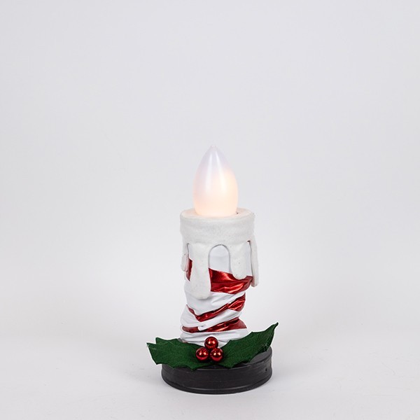 ΚΕΡΙ ΠΤΥΣΟΜΕΝΟ ΜΕ ΚΙΝΟΥΜΕΝΗ ΦΛΟΓΑ, CANDY, ΜΠΑΤΑΡΙΑΣ, 60cm