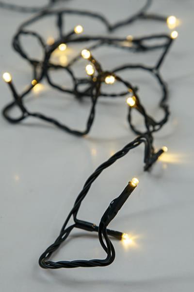 ΣΕΙΡΑ, 192 LED 3mm, ΜΠΑΤΑΡΙΑΣ 3xAA, 8 ΠΡΟΓΡΑΜΜΑΤΑ & ΜΝΗΜΗ, TIMER, ΠΡΑΣΙΝΟ PVC ΚΑΛΩΔΙΟ, ΘΕΡΜΟ ΛΕΥΚΟ LED ANA 10cm, ΠΡΟΕΚΤΑΣΗ ΠΑΡΟΧΗΣ 30cm, IP44 (DISPLAY BOX 16τμχ)