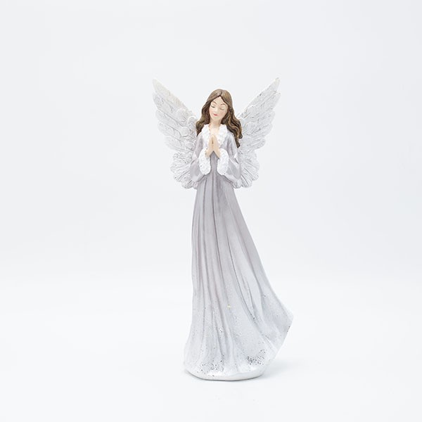 ΑΓΓΕΛΟΣ ΠΟΛΥΡΕΖΙΝ, ΑΣΗΜΕΝΙΟΣ, 12.2x8.5x25.7cm