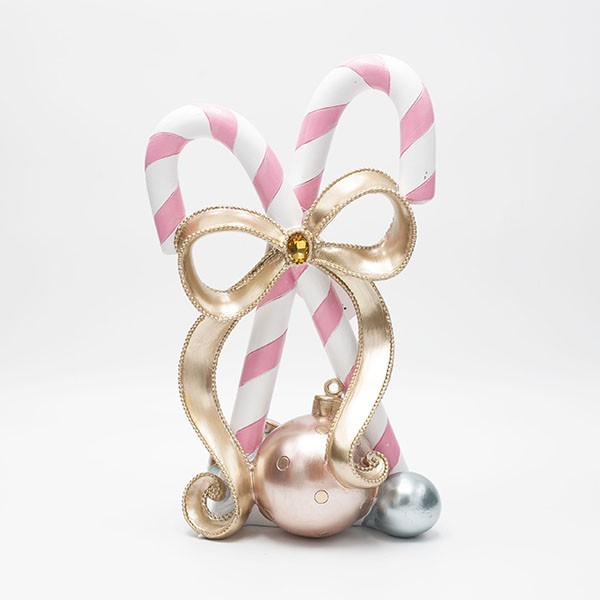 ΜΠΑΣΤΟΥΝΑΚΙΑ ΠΟΛΥΡΕΖΙΝ, ΡΟΖ ΜΕ ΦΙΟΓΚΟ, 19.3x14x30.2cm