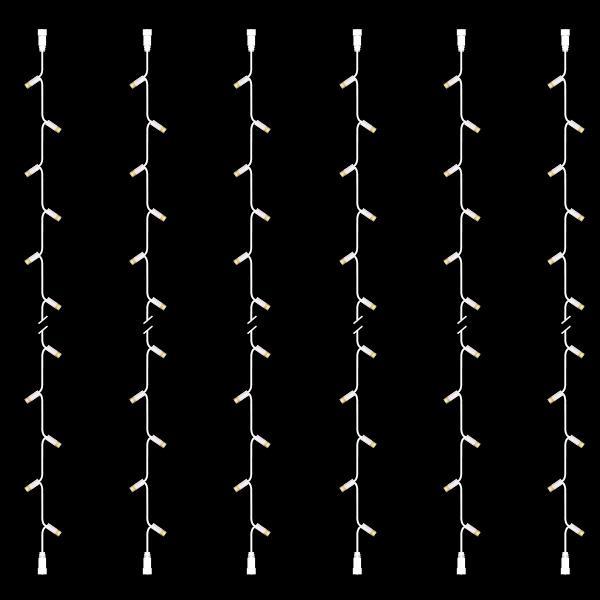 ΣΕΙΡΑ, DIY ΣΕΤ 6 ΤΜΧ, 20 LED, 2 ΕΠΕΚΤΑΣΕΙΣ, ΛΕΥΚΟ ΚΑΟΥΤΣΟΥΚ ΚΑΛΩΔΙΟ, ΘΕΡΜO ΛΕΥΚO LED ΑΝΑ 10cm, ΙΡ65