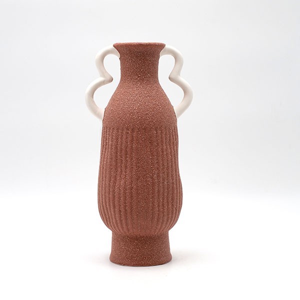ΒΑΖΟ ΚΕΡΑΜΙΚΟ ΚΕΡΑΜΙΔΙ-ΛΕΥΚΟ 12.5x9.5x25cm