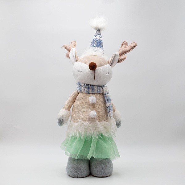 ΓΥΝΑΙΚΑ ΤΑΡΑΝΔΟΣ, ΜΕ ΓΑΛΑΖΙΑ ΡΟΥΧΑ, 23x17x79cm