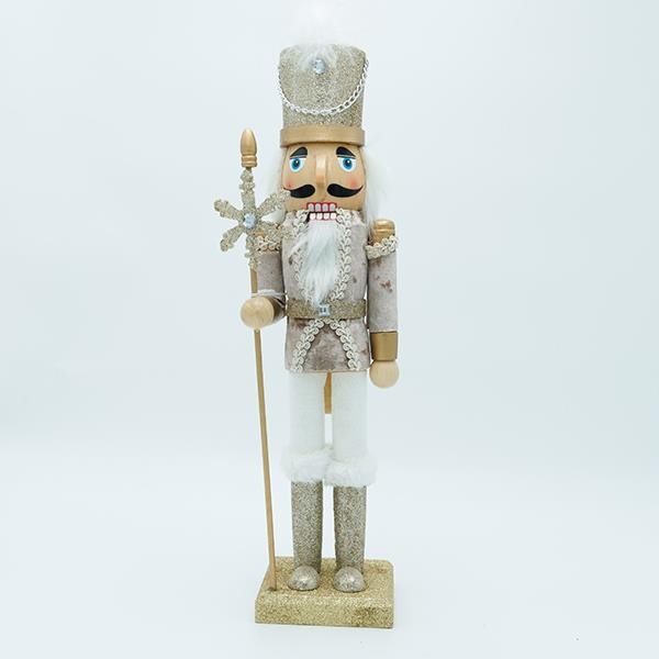 ΚΑΡΥΟΘΡΑΥΣΤΗΣ, ΛΕΥΚΟΣ ΣΑΜΠΑΝΙ, ΜΕ ΣΚΗΠΤΡΟ ΚΑΙ ΝΙΦΑΔΑ, 10x38cm