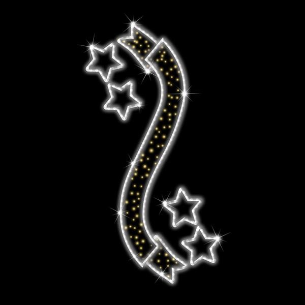 ΕΠΑΓΓΕΛΜΑΤΙΚΟ ΣΧΕΔΙΟ, ΕΠΙΣΤΗΛΙΟ, ΜΕ ΑΣΤΕΡΑΚΙΑ, 230V, ΛΕΥΚΗ LED ΦΩΤ/ΝΑ, ΘΕΡΜΑ ΛΕΥΚΑ LED, 200x80cm, IP65