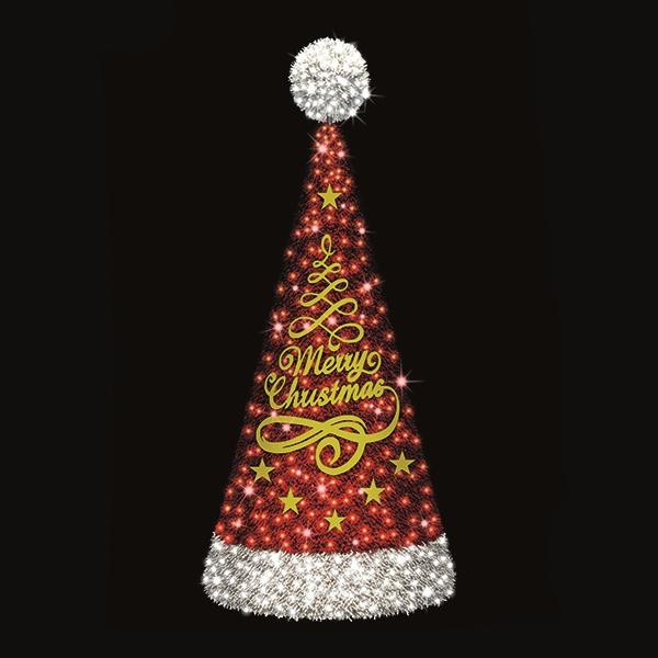 ΕΠΑΓΓΕΛΜΑΤΙΚΟ ΣΧΕΔΙΟ, ΧΡΙΣΤΟΥΓΕΝΝΙΑΤΙΚΟ ΔΕΝΤΡΟ 3D ΜΕ ΕΠΙΓΡΑΦΗ, 230V, ΛΕΥΚΟ & ΚΟΚΚΙΝΟ LED, 1200x450cm, IP65