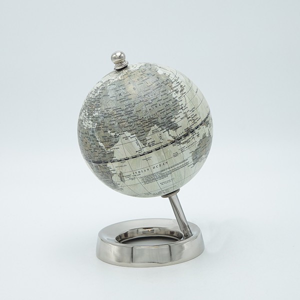 ΥΔΡΟΓΕΙΟΣ ΜΕΤΑΛΛΙΚΗ ΜΠΕΖ - ΓΚΡΙ - ΑΣΗΜΙ 12.7cm