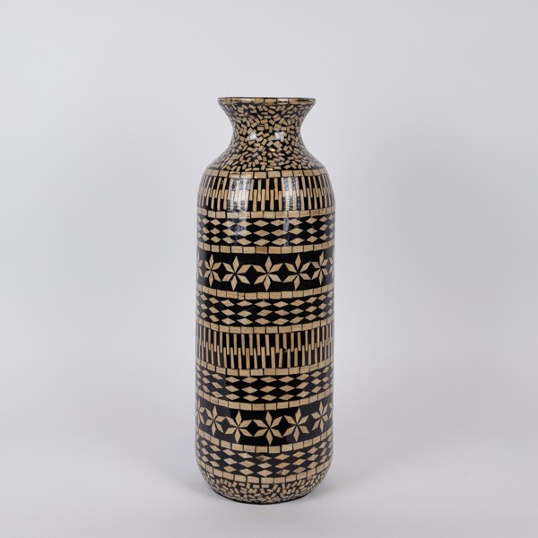 ΒΑΖΟ ΜΠΑΜΠΟΥ ΜΑΥΡΟ - ΜΠΕΖ 20x57cm