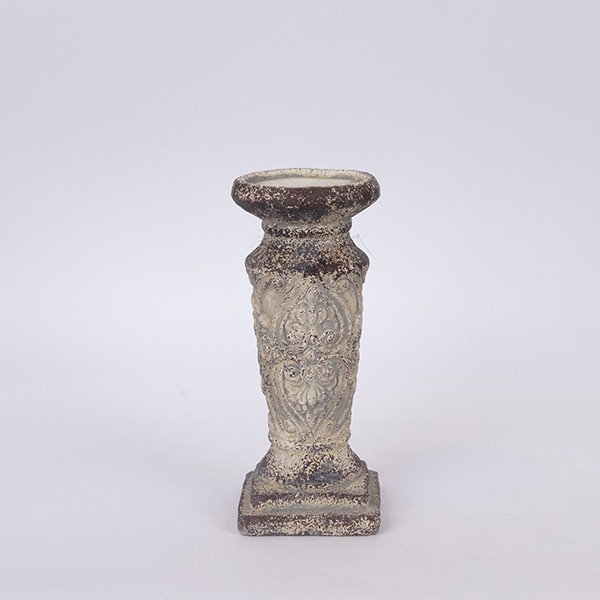 ΚΗΡΟΠΗΓΙΟ ΤΣΙΜΕΝΤΕΝΙΟ ΓΚΡΙ-ΜΠΕΖ 10x10x23.5cm
