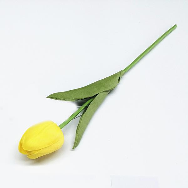 ΛΟΥΛΟΥΔΙ/ΚΛΑΔΙ ΤΟΥΛΙΠΑ PU ΚΙΤΡΙΝΗ 32cm