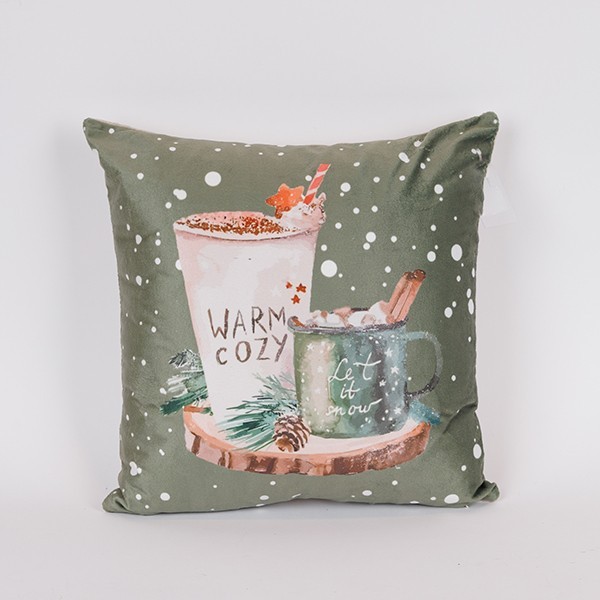 ΜΑΞΙΛΑΡΙ ΜΕ ΧΡΙΣΤΟΥΓΕΝΝΙΑΤΙΚΟ DECOR, 40x40cm