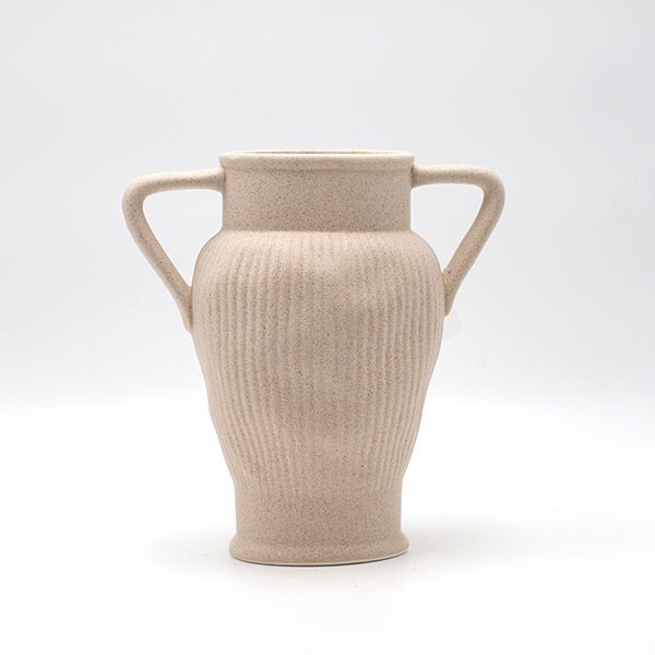 ΒΑΖΟ ΚΕΡΑΜΙΚΟ ΚΡΕΜ 19x10.5x20cm