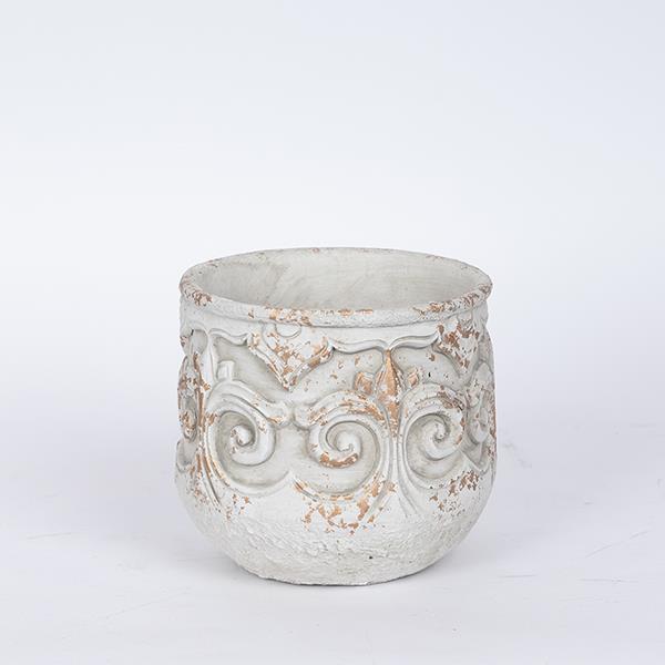 ΚΑΣΠΩ ΤΣΙΜΕΝΤΕΝΙΟ ΛΕΥΚΟ 15.5x15.5x14cm