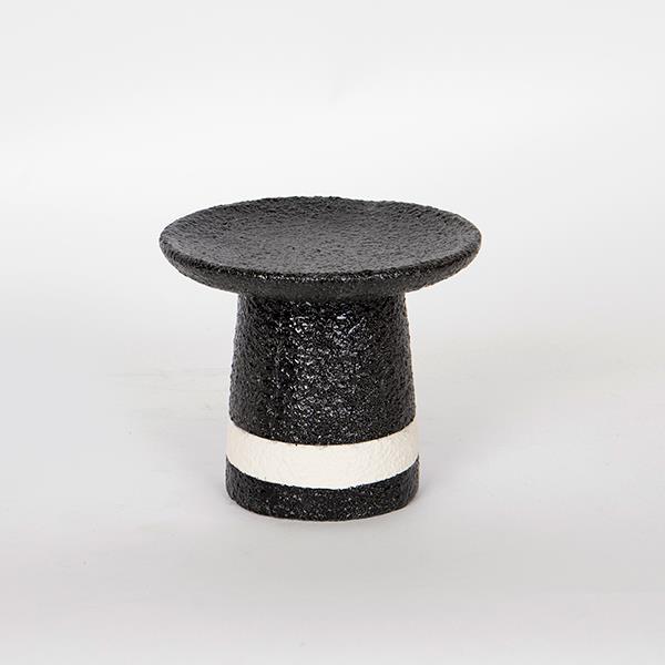 ΚΗΡΟΠΗΓΙΟ ΜΑΥΡΟ-ΑΣΠΡΟ 1 ΘΕΣΗ15x15x13cm