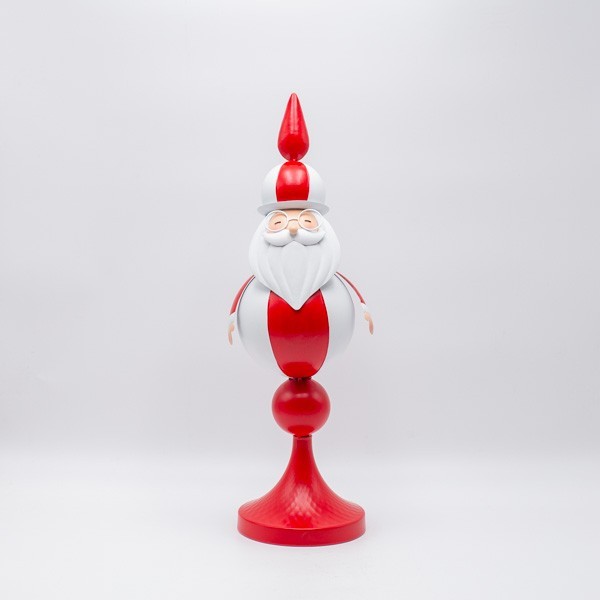 ΑΓΙΟΣ ΒΑΣΙΛΗΣ, CANDY, ΜΕΤΑΛΛΙΚΟΣ, 14x13x45cm