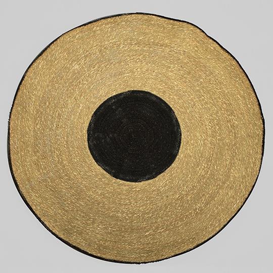 ΧΑΛΙ SEA GRASS NATURAL - ΜΑΥΡO Φ120cm