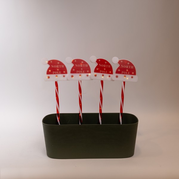 ΣΕΙΡA, 36 MINI LED, 4 ΧΡIΣΤΟΥΓ. ΣΚΟΥΦΟI 12cm ΜE ΡAΒΔI ΓIA ΤΟ EΔAΦΟΣ 37cm, ΗΛIAΚΟ ΣΥΛΛEΚΤΗ ΜE AIΣΘΗΤΗΡΑ ΦΩΤΟΣ, 8 M/F, ΔIAΦAΝΟ ΠΛΑΚΕ ΧAΛΚIΝΟ ΚAΛΩΔIΟ, ΘEΡΜΟ ΛEΥΚΟ LED ANA 1m, ΠΡΟEΚΤAΣΗ ΠAΡΟΧΗΣ 1m, IP44