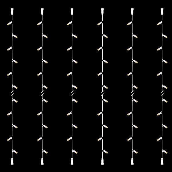 ΣΕΙΡΑ, DIY ΣΕΤ 6 ΤΜΧ, 30 LED, ΛΕΥΚΟ ΚΑΟΥΤΣΟΥΚ ΚΑΛΩΔΙΟ, 2 ΕΠΕΚΤΑΣΕΙΣ, ΘΕΡΜO ΛΕΥΚO LED ΑΝΑ 10cm, ΙΡ65