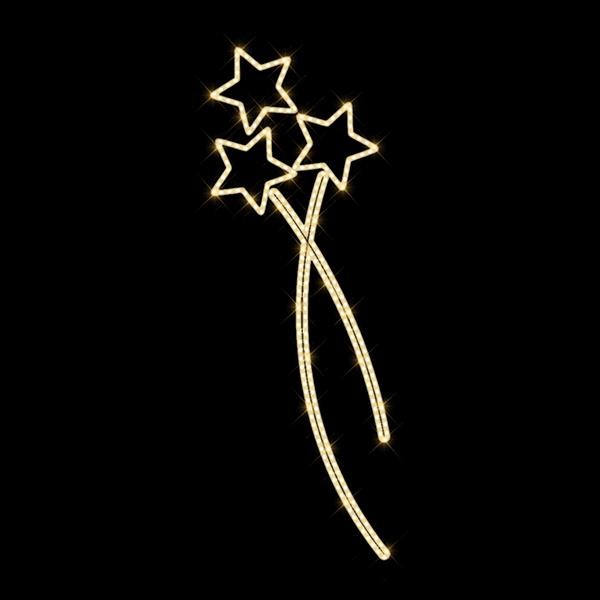 ΕΠΑΓΓΕΛΜΑΤΙΚΟ ΣΧΕΔΙΟ, ΕΠΙΣΤΗΛΙΟ, ΜΕ ΑΣΤΕΡΙΑ, 230V, ΘΕΡΜΗ ΛΕΥΚΗ LED ΦΩΤ/ΝΑ, ΘΕΡΜΑ ΛΕΥΚΑ LED, 190x90cm, IP65