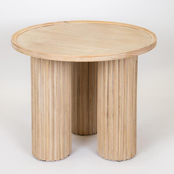 ΒΟΗΘΗΤΙΚΟ ΤΡΑΠΕΖΑΚΙ ΞΥΛΙΝΟ NATURAL  59.5x59.5x50.5cm