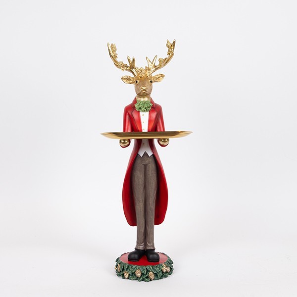 ΕΛΑΦΙ ΜΕ ΠΙΑΤΕΛΑ, ΚΑΙ ΣΤΟΛΙΣΜΕΝΑ ΚΕΡΑΤΑ, ΠΟΛΥΡΕΖΙΝ, 19x61cm