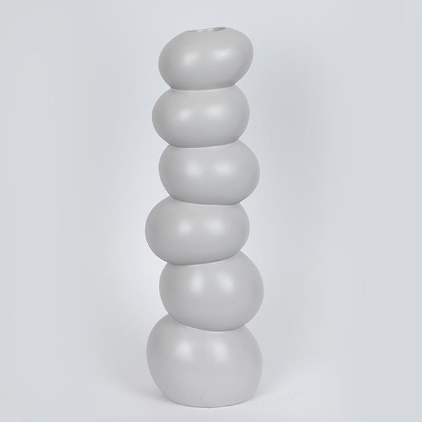 ΒΑΖΟ ΚΕΡΑΜΙΚΟ ΓΚΡΙ 14.5x12x45cm