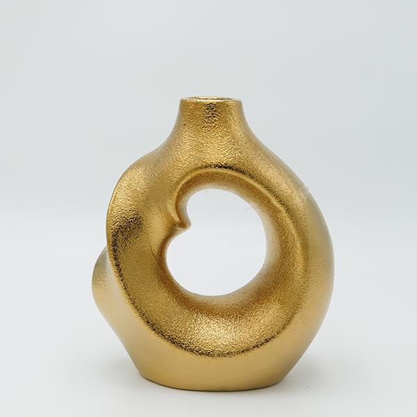 ΒΑΖΟ ΚΕΡΑΜΙΚΟ ΧΡΥΣΟ 19.5x19.5x22.5cm