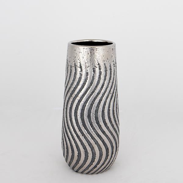 ΒΑΖΟ ΚΕΡΑΜΙΚΟ ΑΣΗΜΙ 13x13x27.5cm
