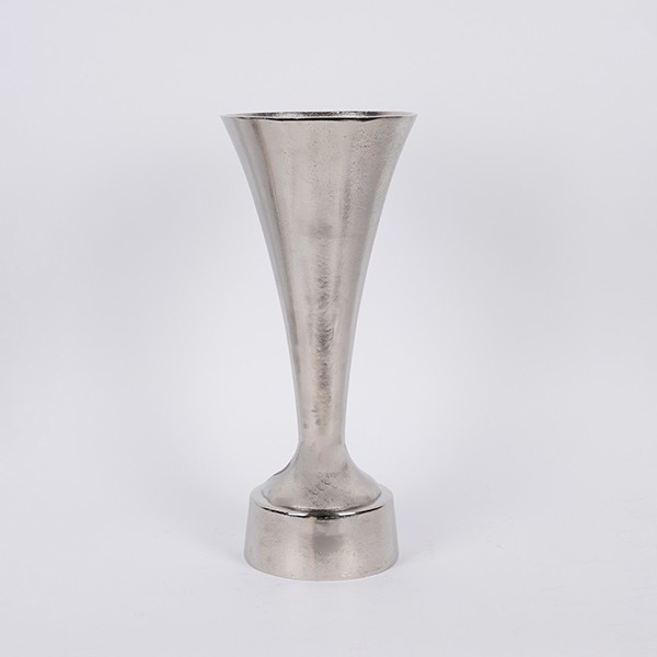 ΒΑΖΟ ΜΕΤΑΛΛΙΚΟ ΑΣΗΜΙ 19.5x16x45cm