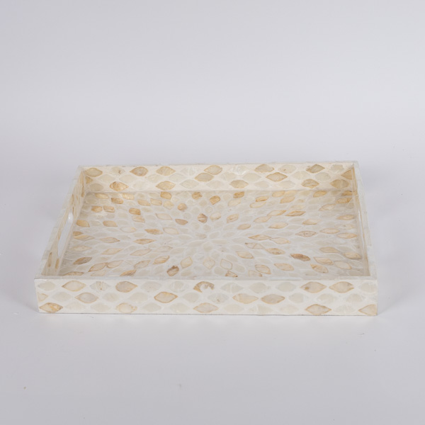 ΔΙΣΚΟΣ ΦΙΛΝΤΙΣΙ ΜΠΕΖ - ΙΡΙΔΙΖΟΝ ΛΕΥΚΟ 38x29x4.5cm