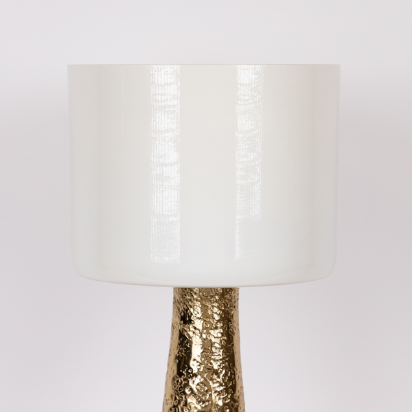 ΚΑΣΠΩ ΜΕΤΑΛΛΙΚΟ ΧΡΥΣΟ - ΛΕΥΚΟ 22x13x59cm