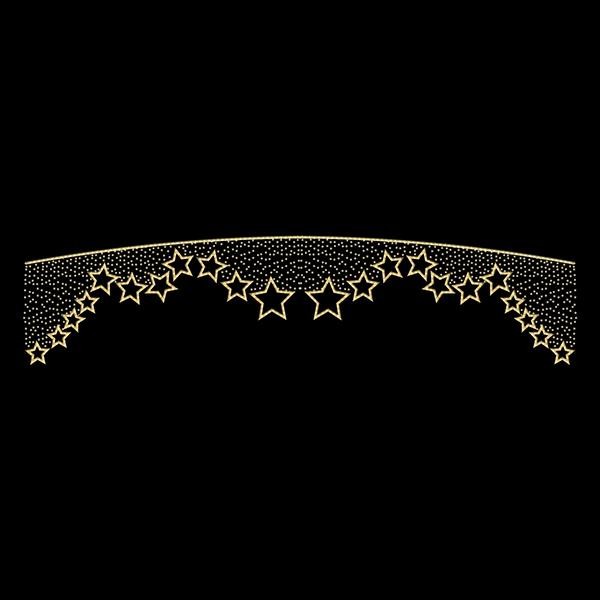 ΕΠΑΓΓΕΛΜΑΤΙΚΟ ΣΧΕΔΙΟ, ΓΙΡΛΑΝΤΑ, ΒΡΟΧΗ ΜΕ ΑΣΤΕΡΙΑ, 230V, ΘΕΡΜΗ ΛΕΥΚΗ LED ΦΩΤΟΣΩΛΗΝΑ, ΘΕΡΜΟ ΛΕΥΚΟ LED, 140x600, IP65