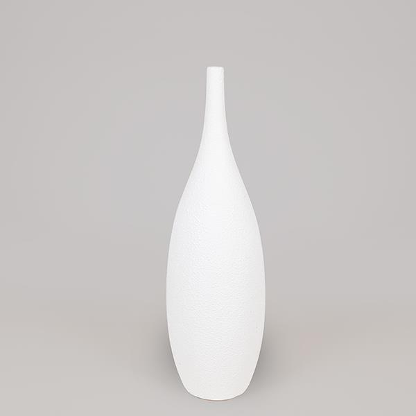 ΒΑΖΟ ΠΟΛΥΡΕΖΙΝ ΛΕΥΚΟ 20x20x50.5cm