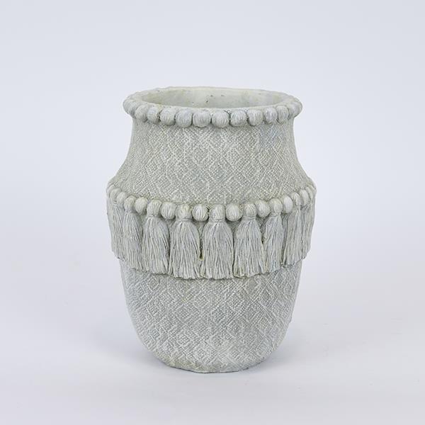 ΠΥΘΑΡΙ ΤΣΙΜΕΝΤΕΝΙΟ ΓΚΡΙ 20.5x20.5x25.5cm