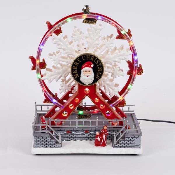 ΡΟΔΑ ΛΟΥΝΑ ΠΑΡΚ, ΚΟΚΚΙΝΟ ΛΕΥΚΟ, ΜΕ ΜΕΤΑΣΧΗΜΑΤΙΣΤΗ, ΜΕ ΜΟΥΣΙΚΗ ΚΑΙ ΚΙΝΗΣΗ, 29x16,5x31cm