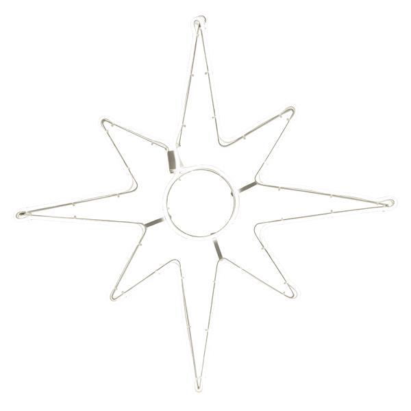 DIY, ΑΣΤΕΡΙ ΒΗΘΛΕΕΜ, ΝΕΟΝ ΦΩΤΟΣΩΛΗΝΑ 75cm, ΕΠΕΚΤΑΣΗ, ΠΡΟΕΚΤΑΣΗ ΠΑΡΟΧΗΣ 1m, IP44 (ΧΩΡΙΣ ΠΑΡΟΧΗ)