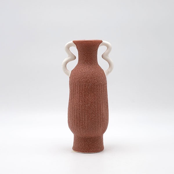 ΒΑΖΟ ΚΕΡΑΜΙΚΟ ΚΕΡΑΜΙΔΙ-ΛΕΥΚΟ 9.5x7x20cm