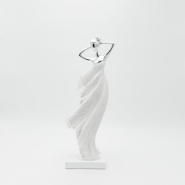 ΔΙΑΚΟΣΜΗΤΙΚΟ ΓΛΥΠΤΟ ΓΥΝΑΙΚΑ ΑΣΗΜΙ 14x9.5x38.5cm