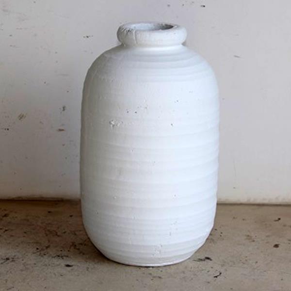 ΒΑΖΟ ΚΕΡΑΜΙΚΟ ΛΕΥΚΟ 20x20x33.5cm