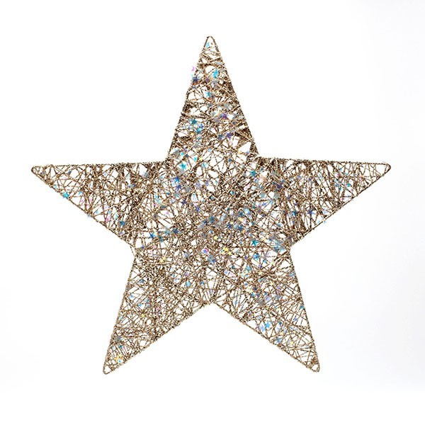 ΑΣΤΕΡΙ ΜΕ ΣΑΜΠΑΝΙ ΝΗΜΑ ΚΑΙ ΙΡΙΔΙΖΟΝΤΑ ΑΣΤΕΡΑΚΙΑ, 70cm