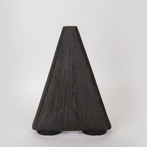 ΒΑΖΟ ΚΕΡΑΜΙΚΟ ΜΑΥΡΟ 26x8.5x34.5cm
