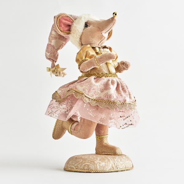 ΚΥΡΙΑ ΠΟΝΤΙΚΙ, ΜΕ ΡΟΖ ΡΟΥΧΑ, 30x27x57cm