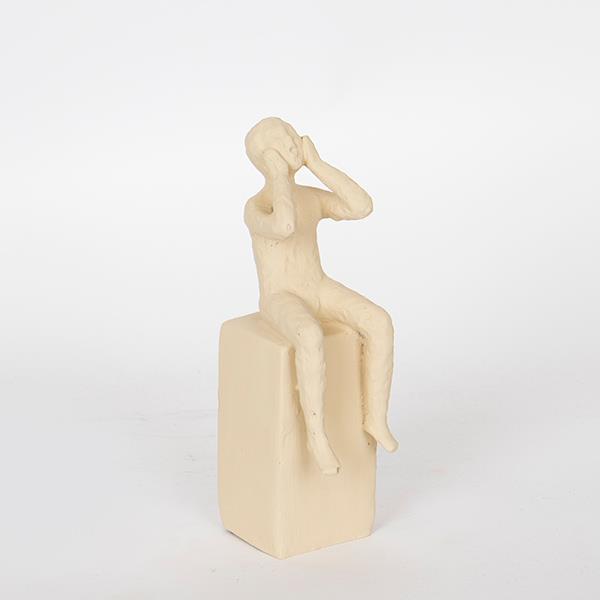 ΔΙΑΚΟΣΜΗΤΙΚΟ ΦΙΓΟΥΡΑ ΡΕΖΙΝ ΚΑΦΕ 6x8.5x19cm
